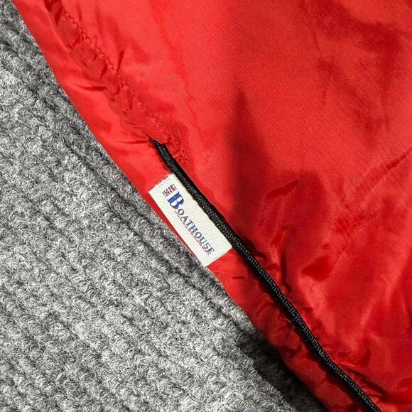 Vintage Red Track Pants Men's Small Nylon USA Made Boathouse Sports - Picture 2 of 6